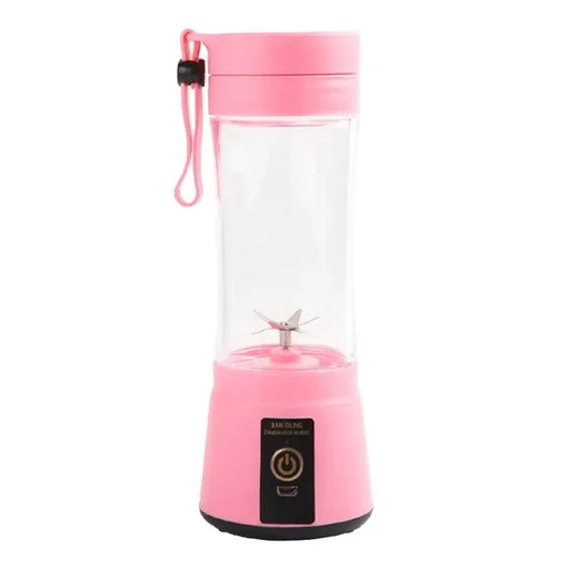 Portable Electric Mini Blender - Summer Personal Juice Bottle, Manual Food Processor, Lemon Juicer, Kitchen Gadgets